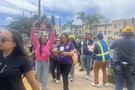 SF DPH Healthcare Workers Rallied At SF General