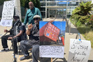 ILWU 10 Injured Workers Rallied At the OSHA Office At Oakland State Building