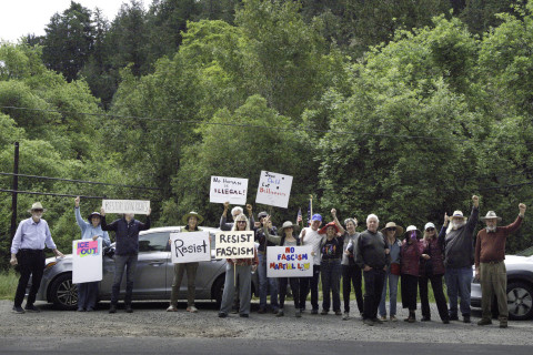 Indivisiblesvg.com is now holding regular protest actions