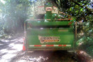 aptly named BANDIT INTIMIDATOR tree chipping truck