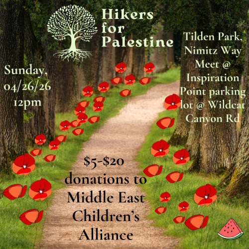 Meet at Inspiration Point parking area at Wildcat Canyon Road, Orinda, CA 94563 