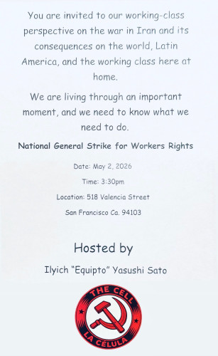 518 Valencai St. (between 16th &amp; 17th Sts)
San Francisco, CA