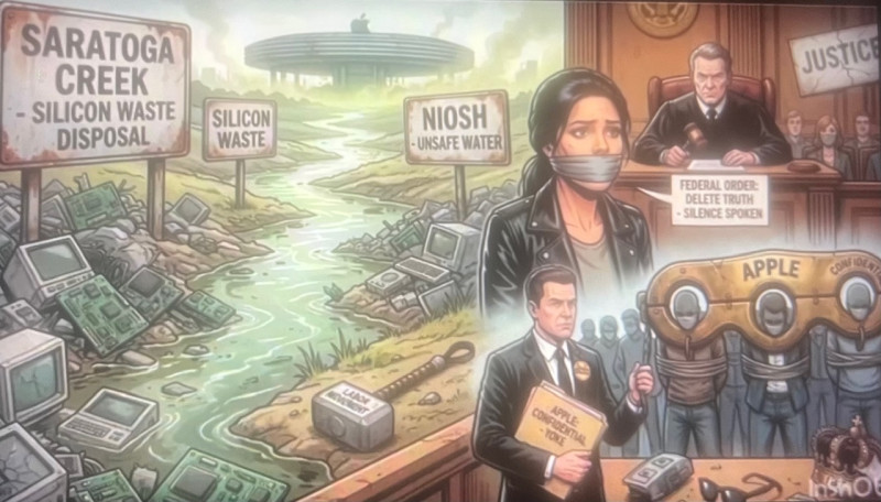 Fired Apple engineering Manager Fought For Against A Contaminated Worksite