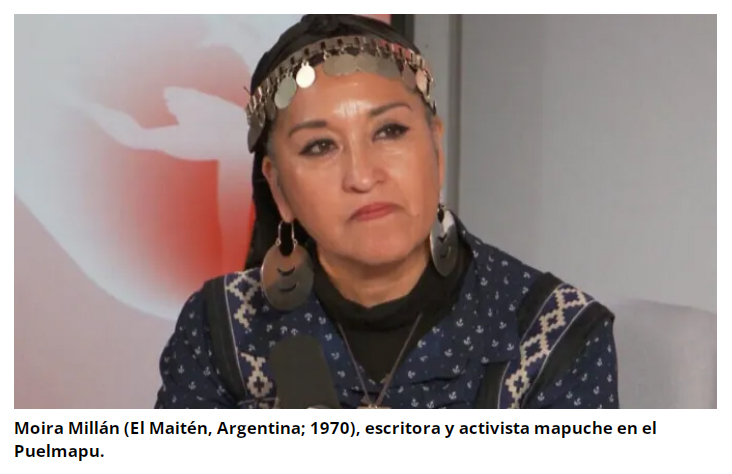 Moira Millán, referente mapuche