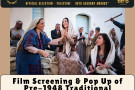 Event Flyer with image from the film and details about the event location and time