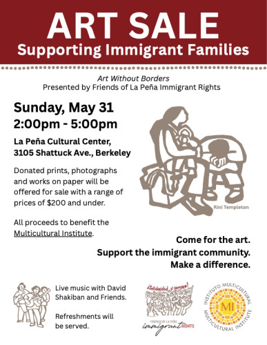 Pamphlet displaying the text above, with a line drawing of a family with a small child.