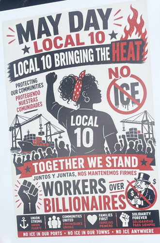 ILWU Local 10 Poster For May Day 2026