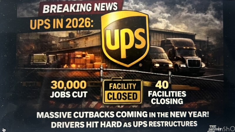 Tens of Thousands of IBT Members Have Been Laid Off At UPS Due To AI & Robotics