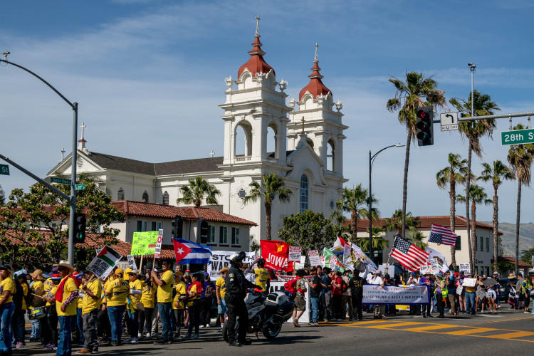 This year's May Day march in San José started at the same location as El Gigante, a name the mega march of 2006 took on due to the huge n...