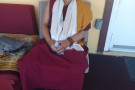 El Cerrito, CA, Tibetan Monks and Community Members Walk for Peace