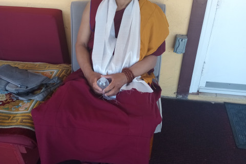 El Cerrito, CA, Tibetan Monks and Community Members Walk for Peace
