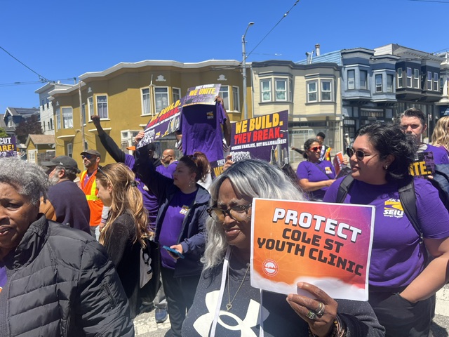 Healthcare Workers Rally To Protect Community Healthcare Centers