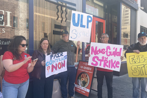 NewsGuild Edsource Reporters Went On Strike For One Day
