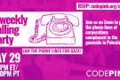 Zoom
https://www.codepink.org/cp529