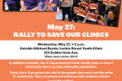 Rally To Stop Closure of Micael Baxter Larkin Street Youth Clinic