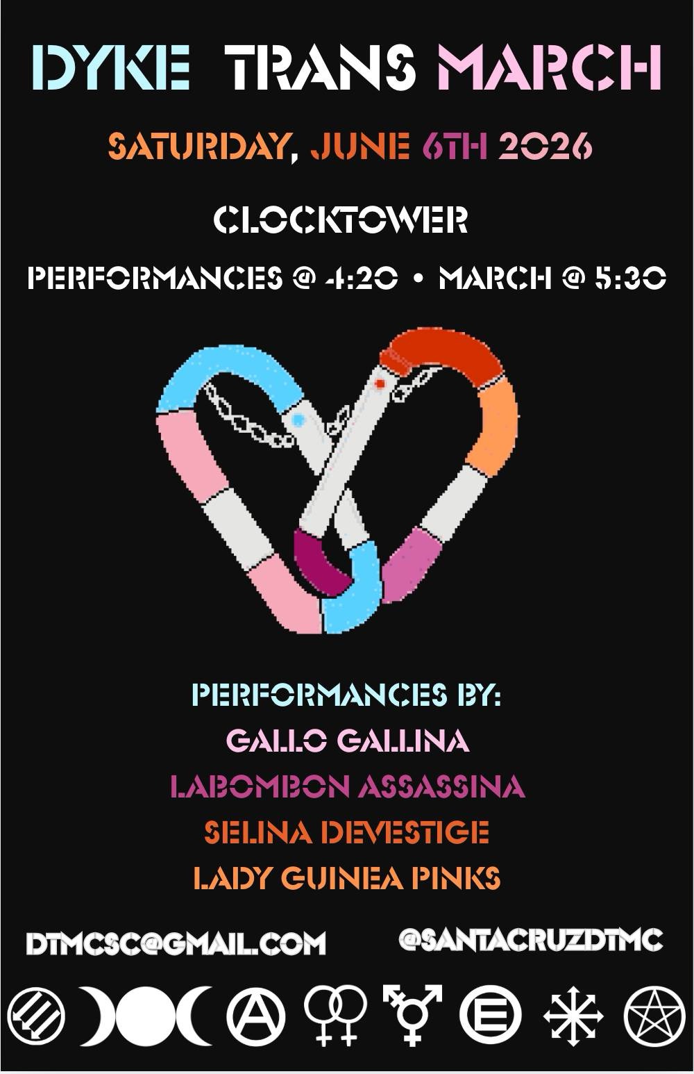 Clocktower, Pacific Ave & Water St, Santa Cruz