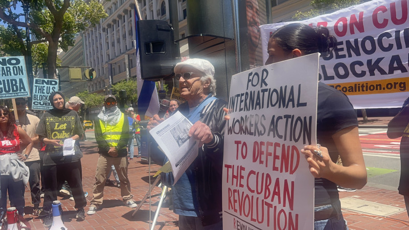 Retire ILWU Local 10 Jack Heyman Talked About The Support By The ILWU For Cuba Against US Imperialism