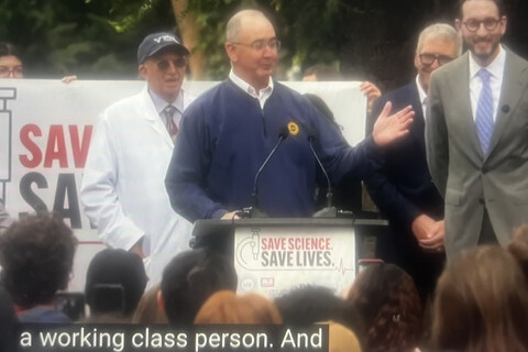 UAW President Shawn Fain Supporting Zionist & Billionaire Shill Scott Wiener