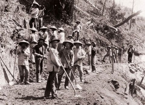 Chinese Railroad Workers In California Had One Of The First Strikes