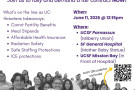 June 11 Rallies by SEIU CIR Interns At UCSF Campuses