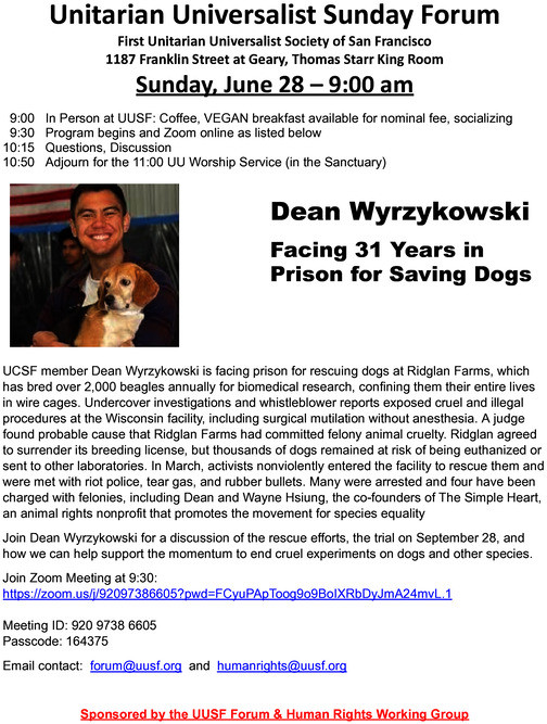 Dean Wyrzykowski Facing 31 Years in Prison for Saving Dogs