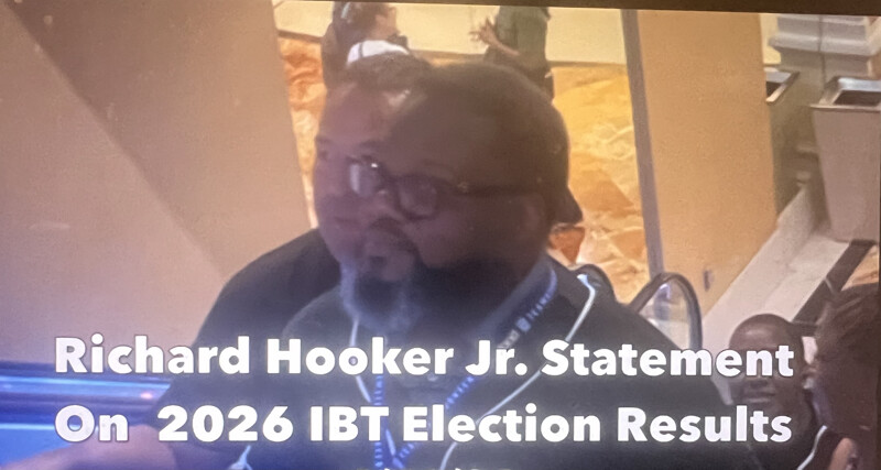 Teamster Philadelphia Local 623 secretary-treasurer Richard Hooks Jr. ran for president of the Fearless slate and the slate was unable to...