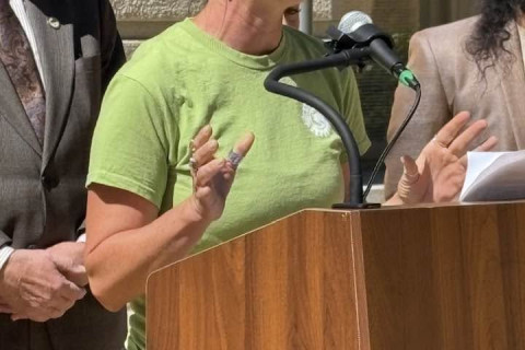 Anne Hilborn, CAPS UAW Local 1115 member