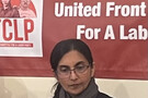 Khashama Swawant Speaking In San Francisco At UFCLP United Front Meeting