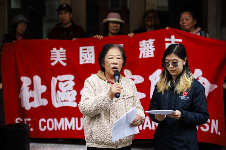 San Francisco Chinatown Tenants Protest Evictions!