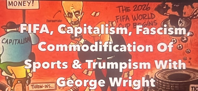 The commodification of sports and FIFA are connected as capitalism is structuring sports to make more profits. Professor George Wright wh...