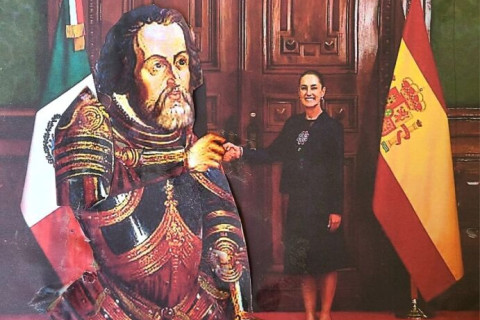 México: Claudia Sheinbaum le pide perdón al rey Felipe VI por los “crímenes cometidos contra España durante la conquista”