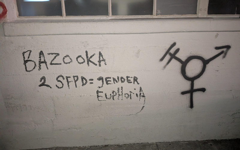 plus a trans symbol