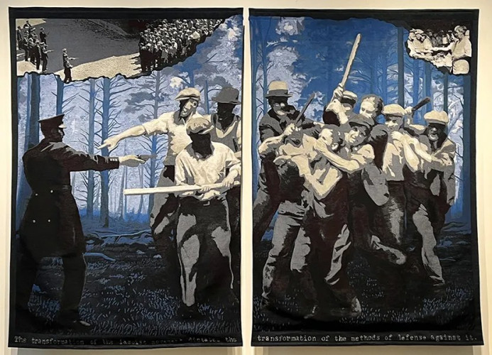 Minneapolis General Strike Painting