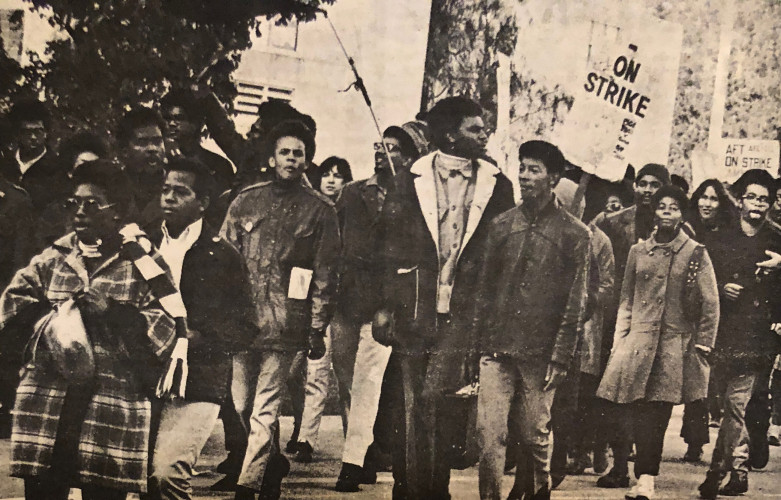 BSU Led March At 1968 Strike & Were A Key In The Leadership Of The Strike