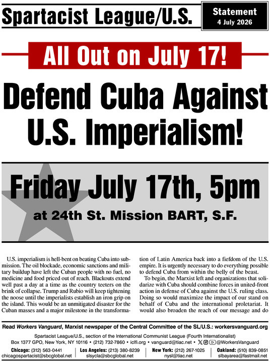 protest leaflet