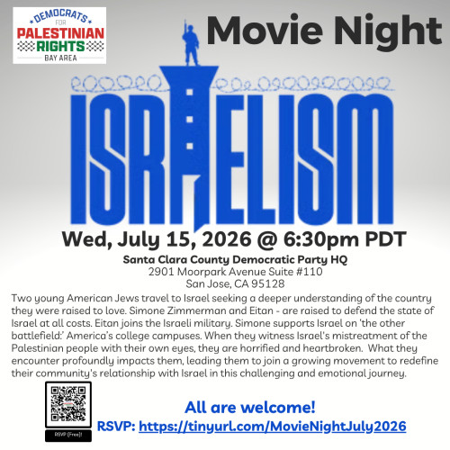 Event flyer with location and RSVP link