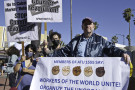 Spartacists in Mission street protest against aggression threats by Trump regime