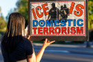 On July 25, a protest in Mountain View honored Lorenzo Salgado Araujo of Houston and Joan Sebastián Durán Guerrero of Maine and others ki...