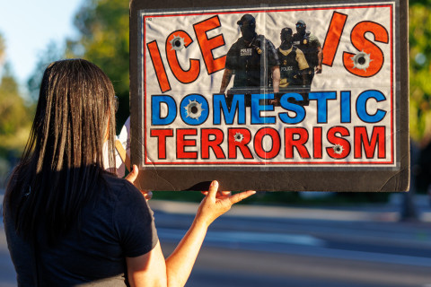 On July 25, a protest in Mountain View honored Lorenzo Salgado Araujo of Houston and Joan Sebastián Durán Guerrero of Maine and others ki...
