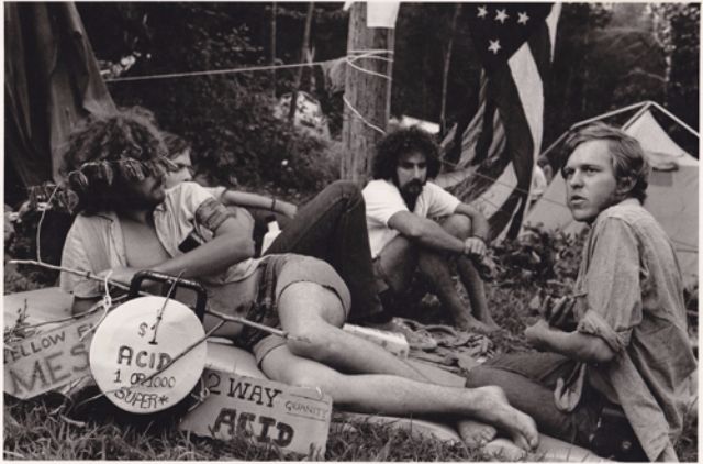 1971 Poster for the Powder Ridge Rock Festival, that never happened.