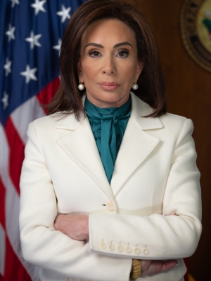 The convicted felon President Donald J. Trump's myrmidon, U.S. Attorney Jeanine Ferris Pirro.