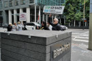 During a day of action, activists from the August 8 National Coalition” protested outside the downtown offices of BlackRock, the world’s ...