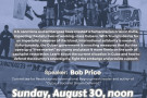 Flyer for "U.S. Imperialism Threatens Cuba’s Survival"; all info in description