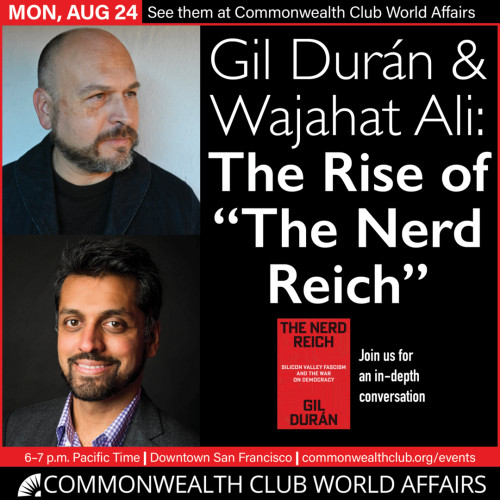 HYBRID EVENT
In-Person:
The Commonwealth Club
110 The Embarcadero
San Francisco, CA 94105
Students = FREE w/ school ID for in-person ti...