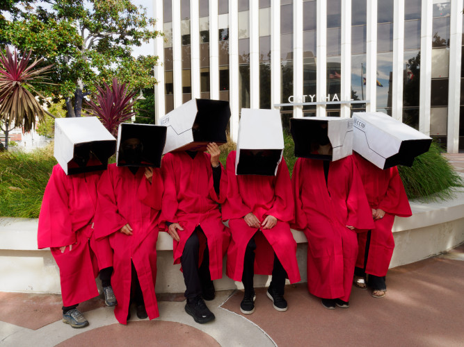 Organizations allied in protesting  surveillance devices that are used to violate Fourth Amendment protections from unreasonable search a...