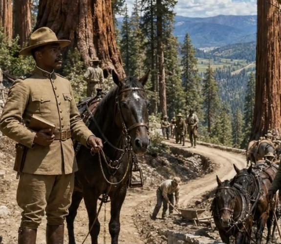 For several years before the National Park Service was formed, the military was dispatched to national parks to manage them. In the summe...