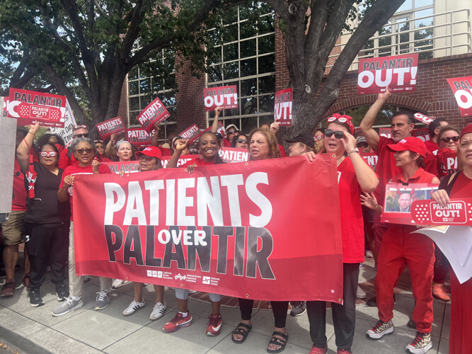 Nurses Demand That Patients Come First