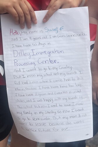 Nurses Demanded An End To The Jailing & Torture Of Children