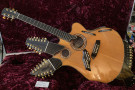 The fantastic handmade Pikasso guitar for the great jazz guitarist Pat Metheny, built by luthier/guitar builder Linda Manzer.