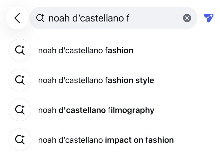 Filmography & Work are hot search topics as well. 